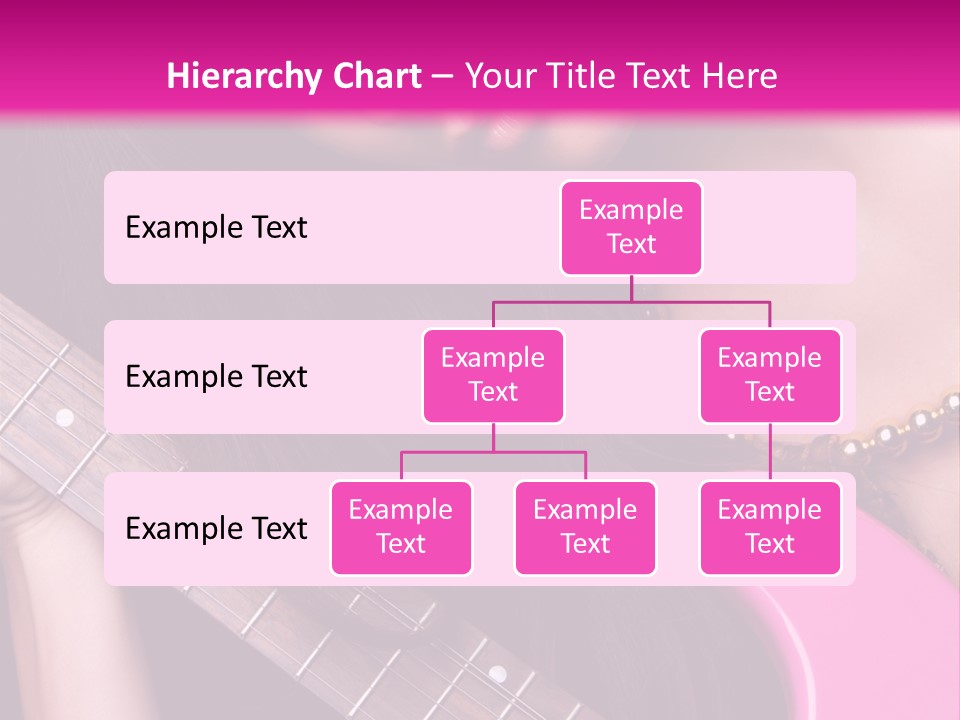 Female Music Electric PowerPoint Template