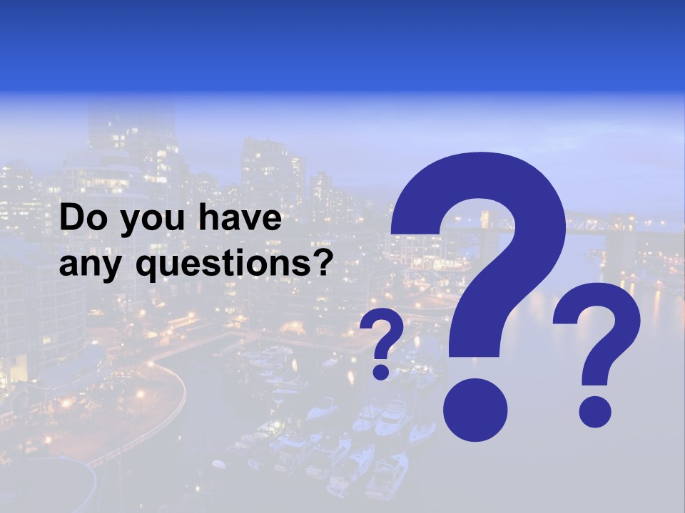 Vancouver PowerPoint Template