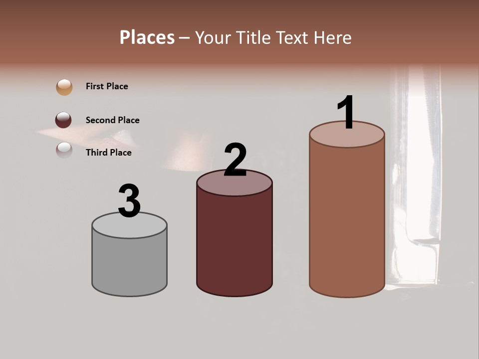 Ninja Kobieta PowerPoint Template