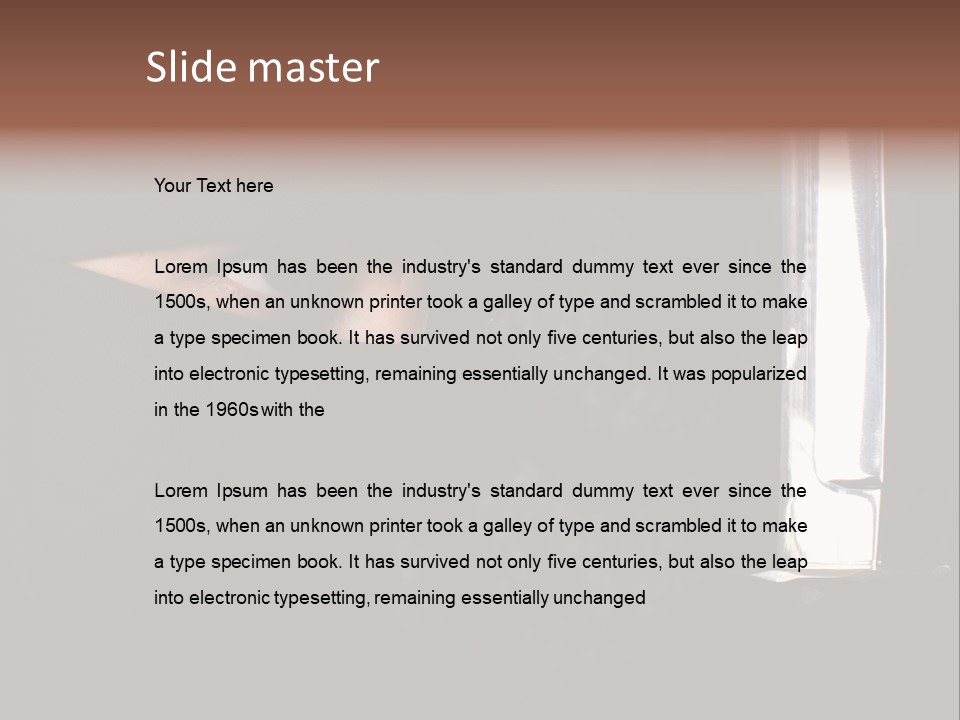 Ninja Kobieta PowerPoint Template