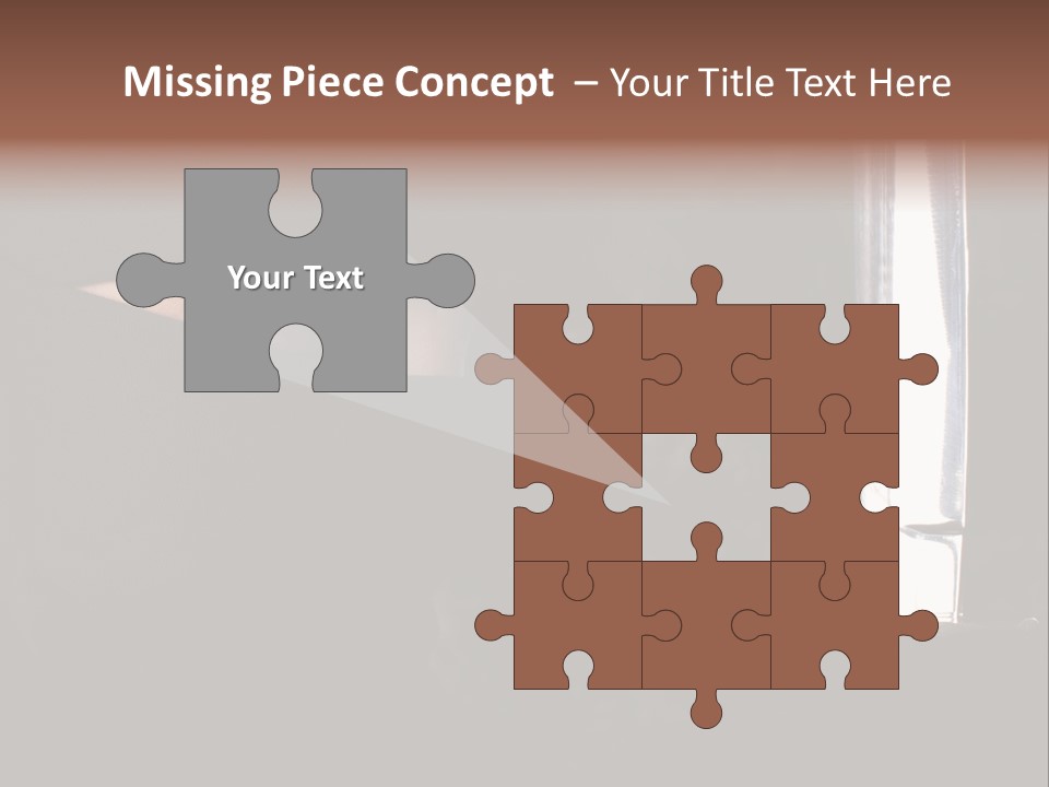 Ninja Kobieta PowerPoint Template