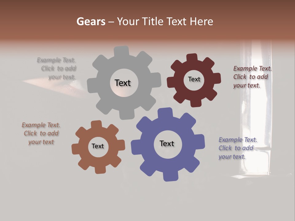 Ninja Kobieta PowerPoint Template