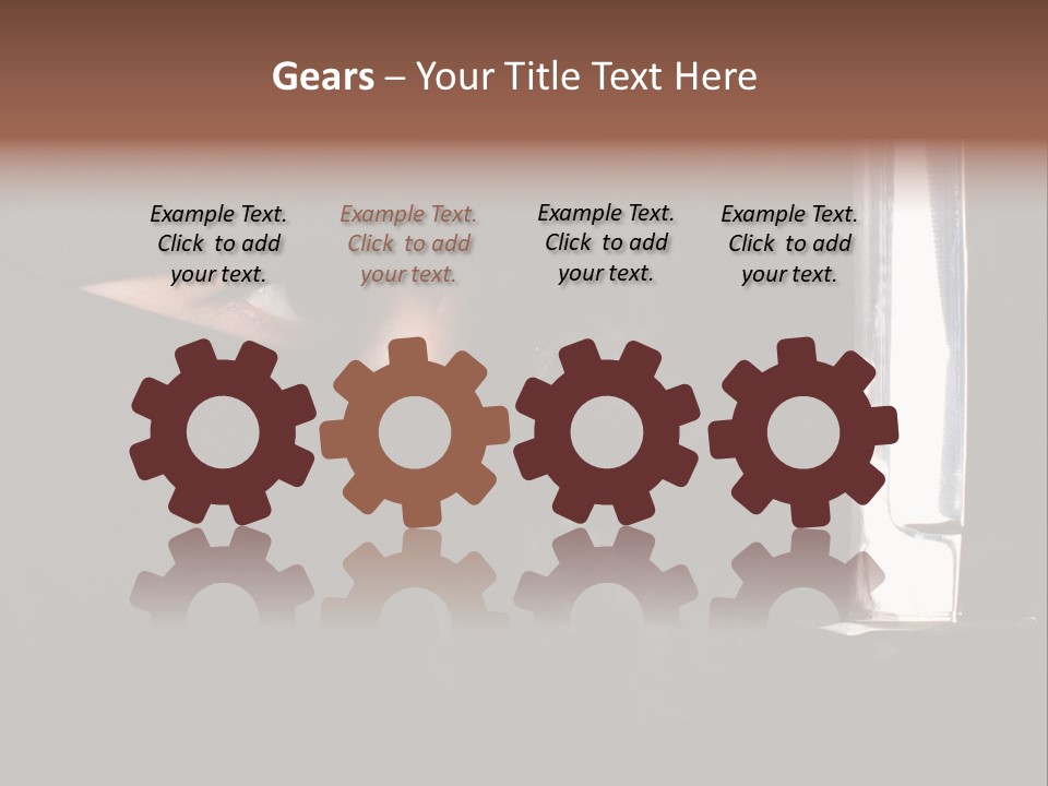 Ninja Kobieta PowerPoint Template