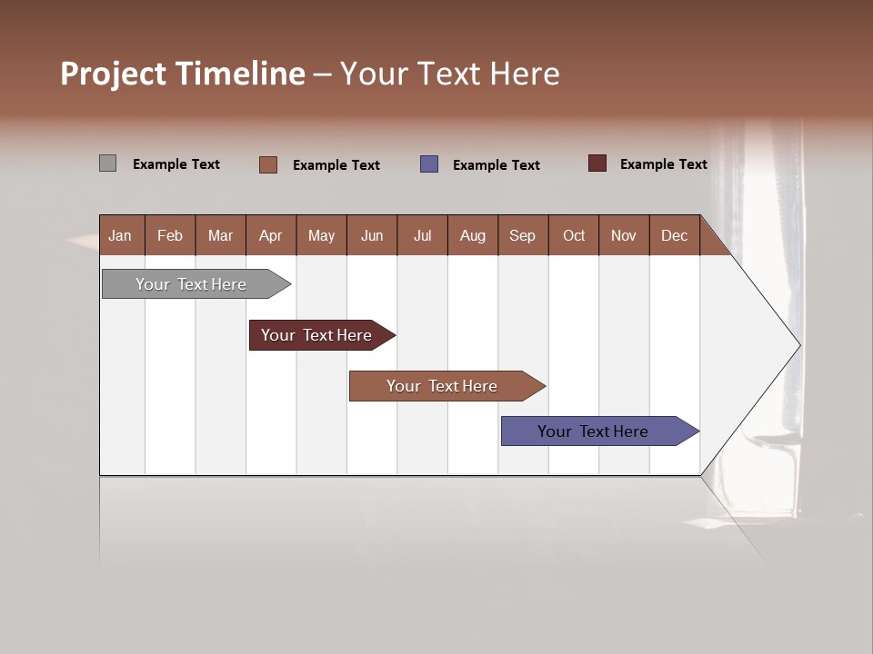 Ninja Kobieta PowerPoint Template