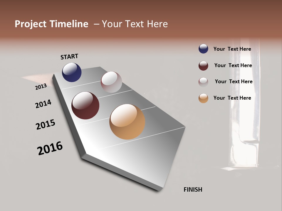 Ninja Kobieta PowerPoint Template