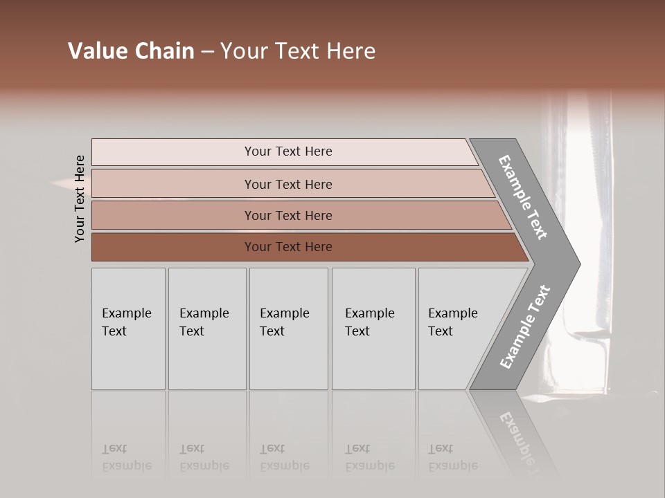 Ninja Kobieta PowerPoint Template