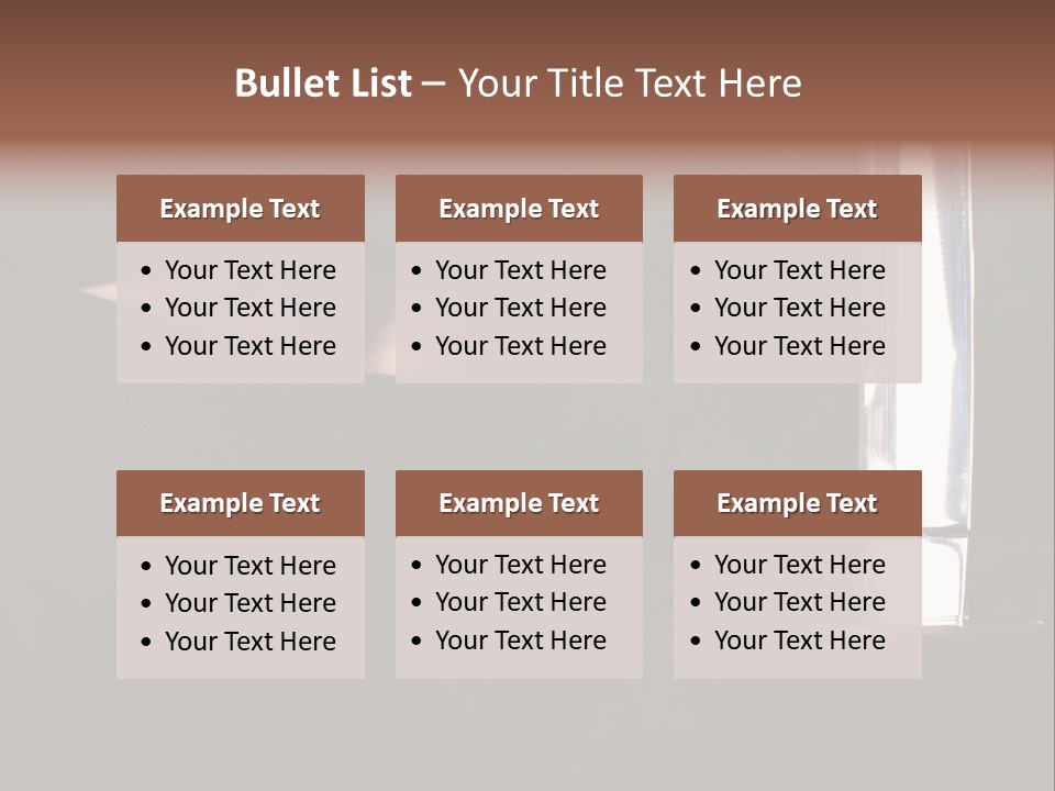 Ninja Kobieta PowerPoint Template