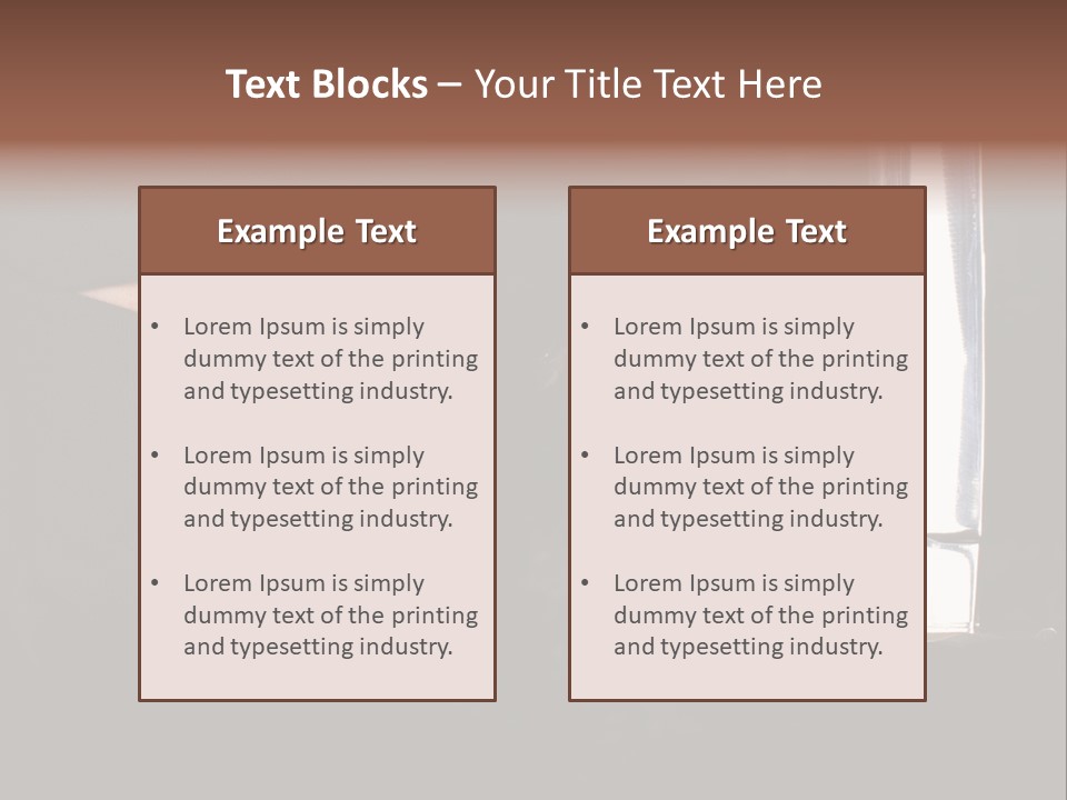 Ninja Kobieta PowerPoint Template