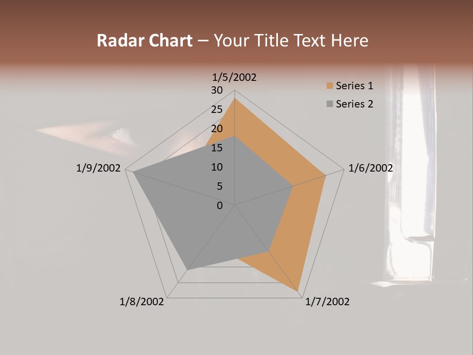 Ninja Kobieta PowerPoint Template