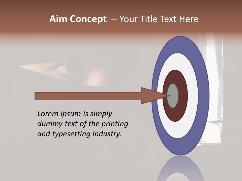 Ninja Kobieta PowerPoint Template