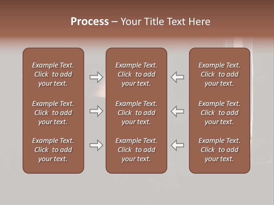 Ninja Kobieta PowerPoint Template