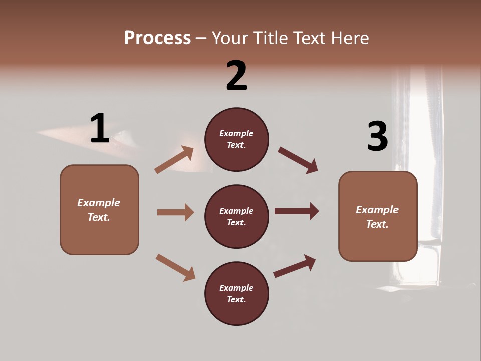 Ninja Kobieta PowerPoint Template