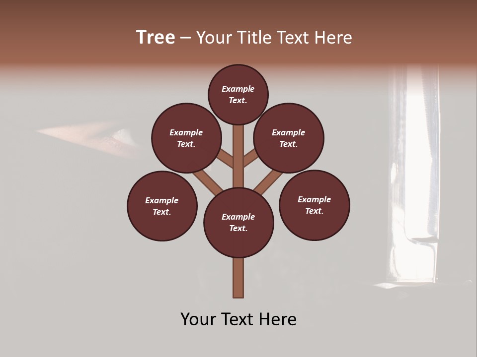 Ninja Kobieta PowerPoint Template