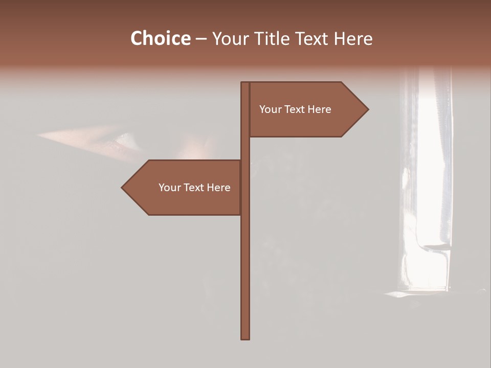 Ninja Kobieta PowerPoint Template