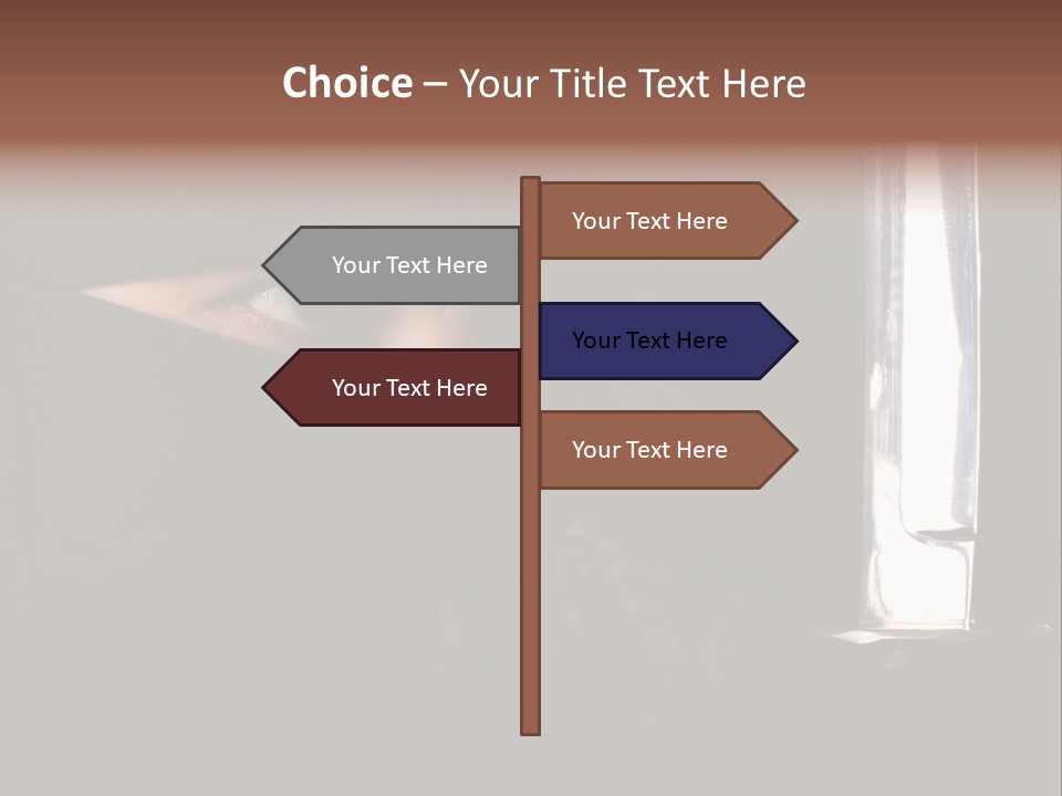 Ninja Kobieta PowerPoint Template