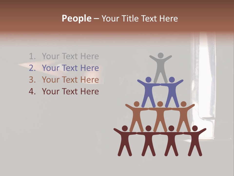 Ninja Kobieta PowerPoint Template