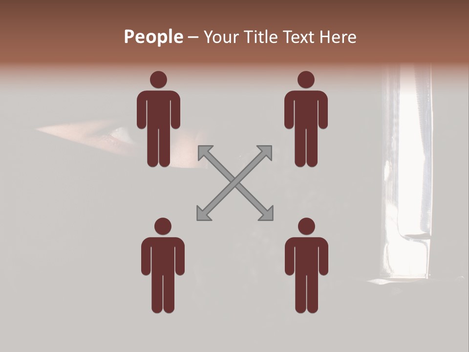 Ninja Kobieta PowerPoint Template