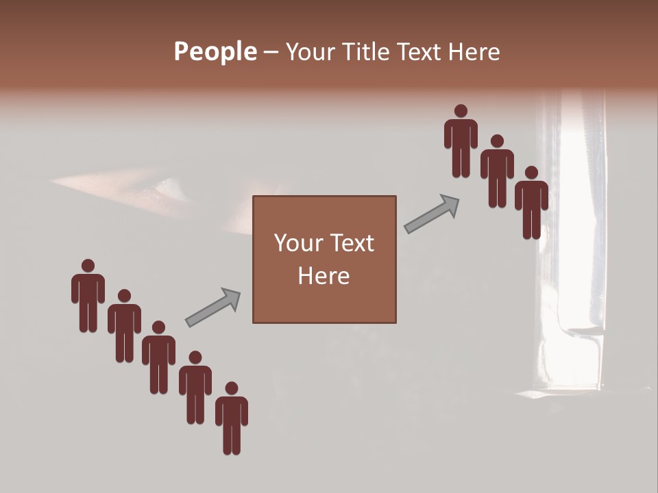 Ninja Kobieta PowerPoint Template