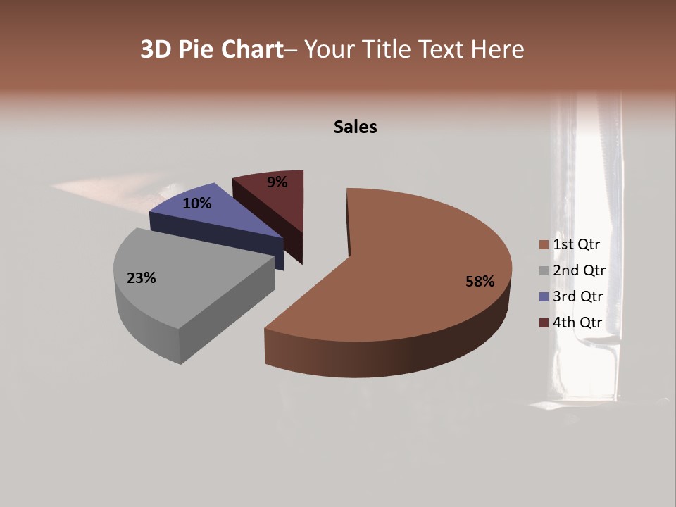 Ninja Kobieta PowerPoint Template