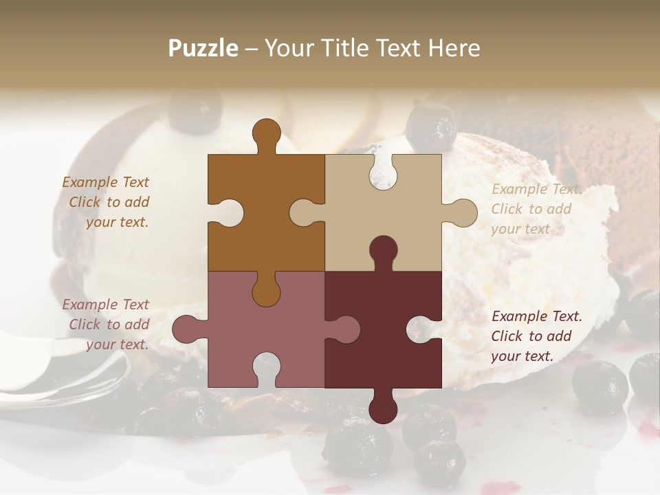 Chocolate Ice Cream PowerPoint Template