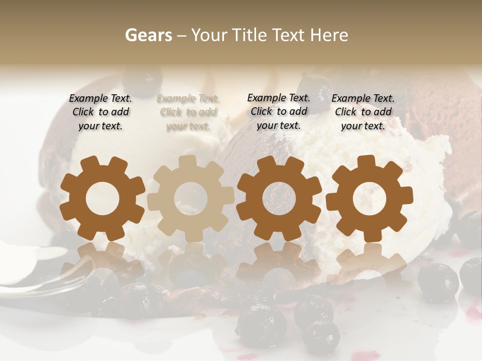 Chocolate Ice Cream PowerPoint Template