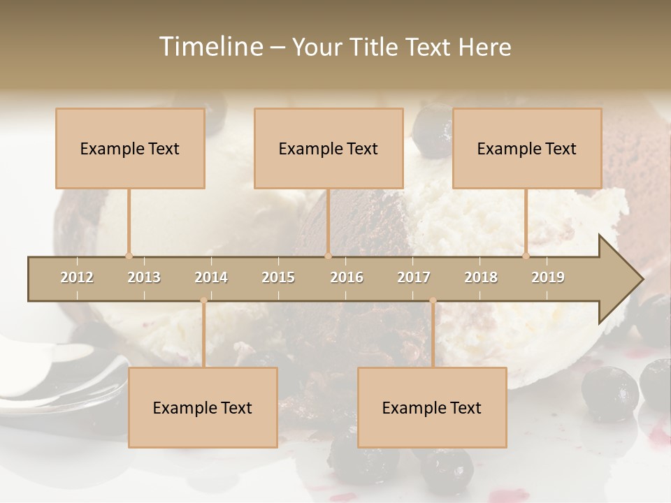 Chocolate Ice Cream PowerPoint Template