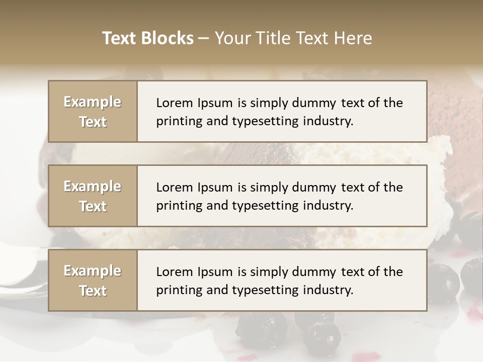 Chocolate Ice Cream PowerPoint Template