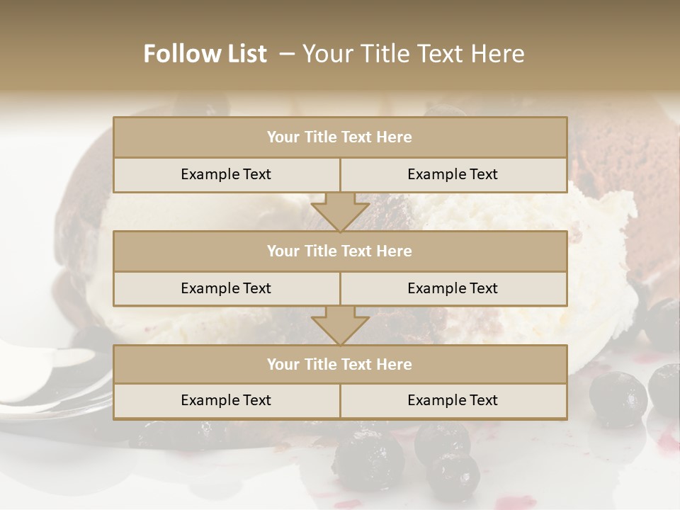 Chocolate Ice Cream PowerPoint Template