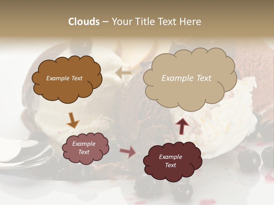 Chocolate Ice Cream PowerPoint Template