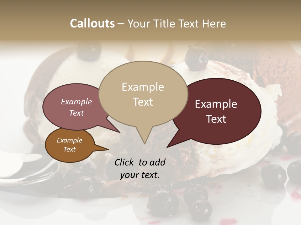 Chocolate Ice Cream PowerPoint Template