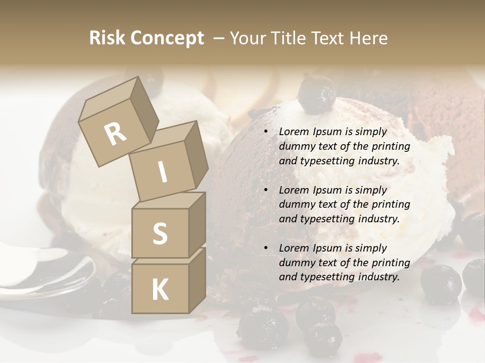 Chocolate Ice Cream PowerPoint Template