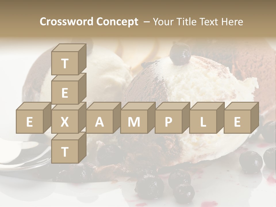 Chocolate Ice Cream PowerPoint Template