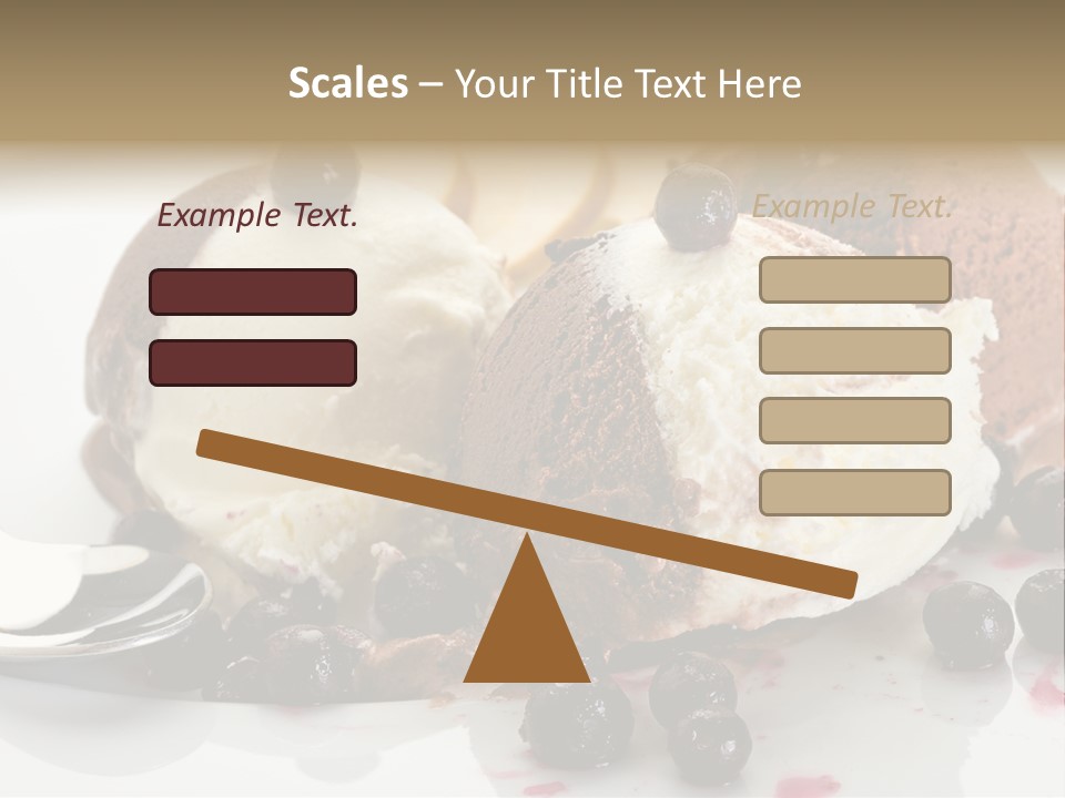 Chocolate Ice Cream PowerPoint Template