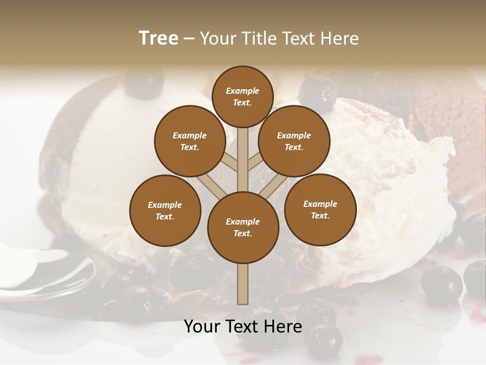 Chocolate Ice Cream PowerPoint Template