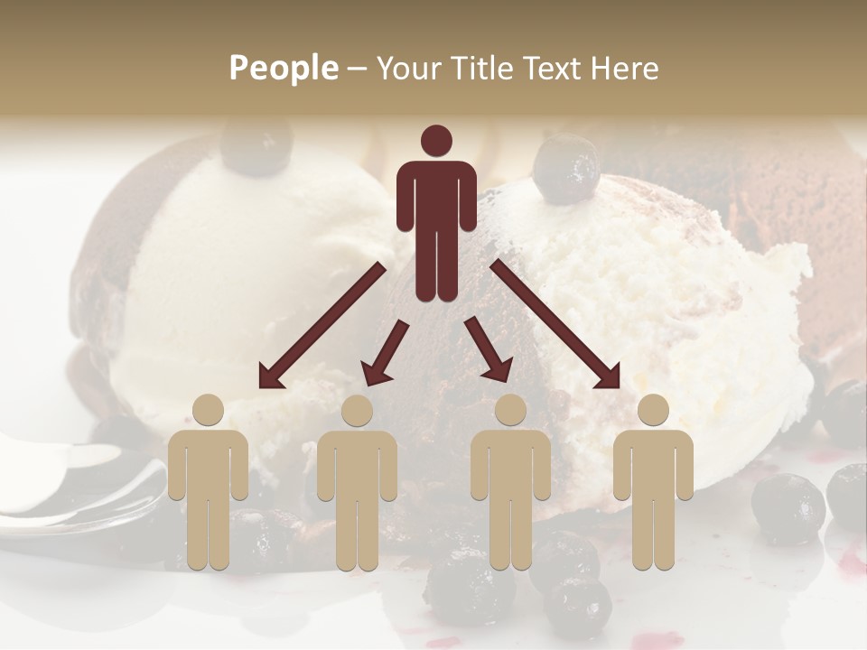 Chocolate Ice Cream PowerPoint Template