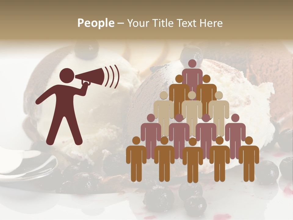 Chocolate Ice Cream PowerPoint Template