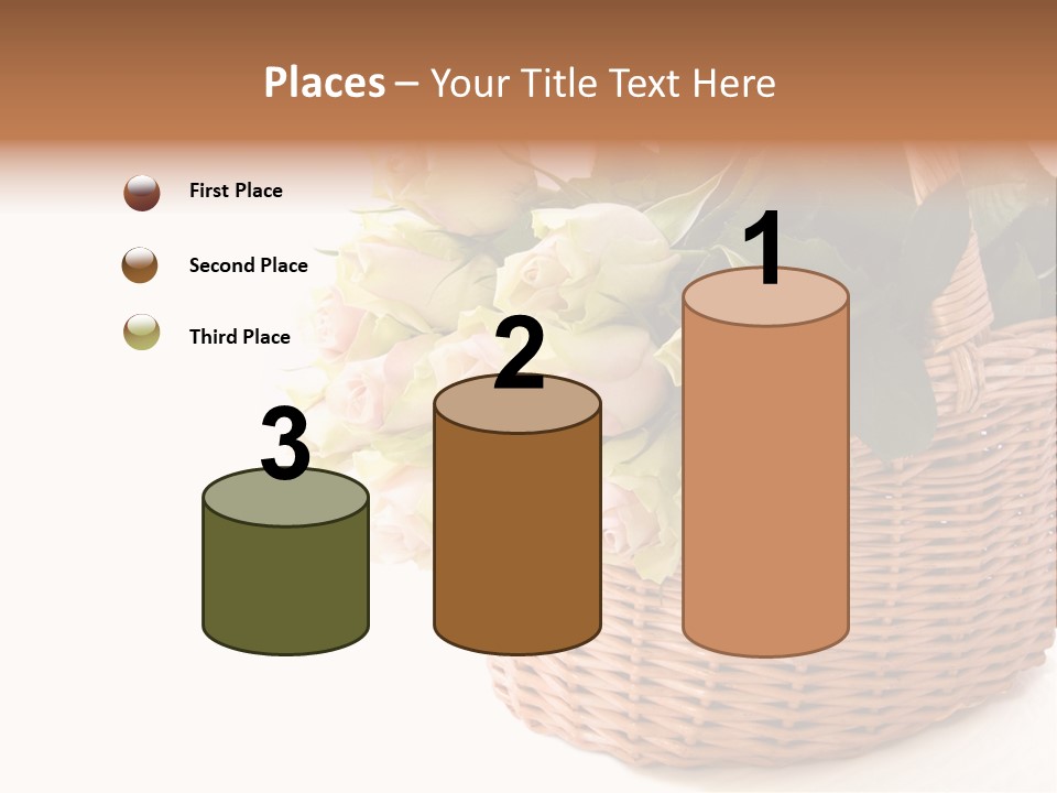 Background Flower Card PowerPoint Template