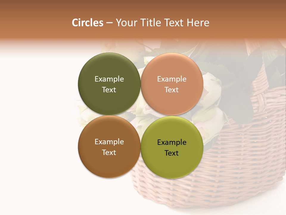 Background Flower Card PowerPoint Template