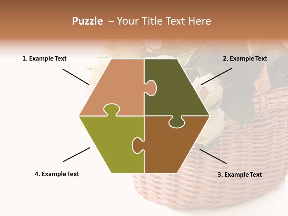 Background Flower Card PowerPoint Template