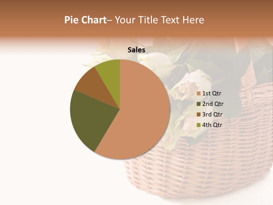 Background Flower Card PowerPoint Template