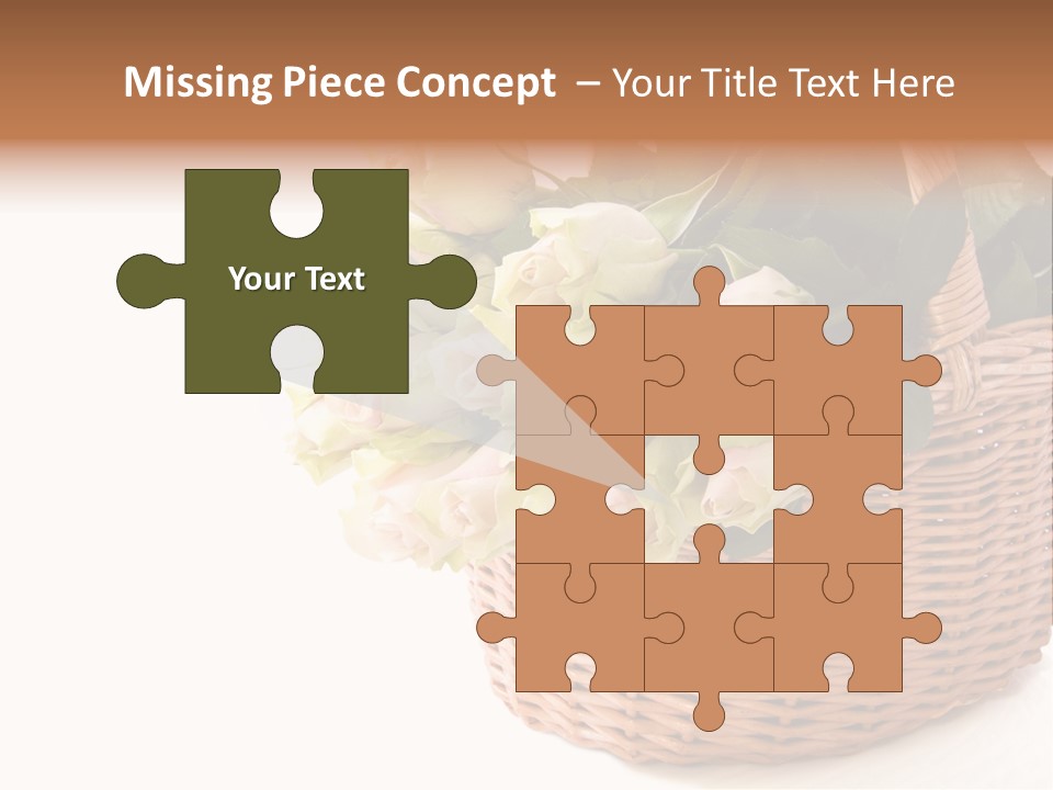 Background Flower Card PowerPoint Template