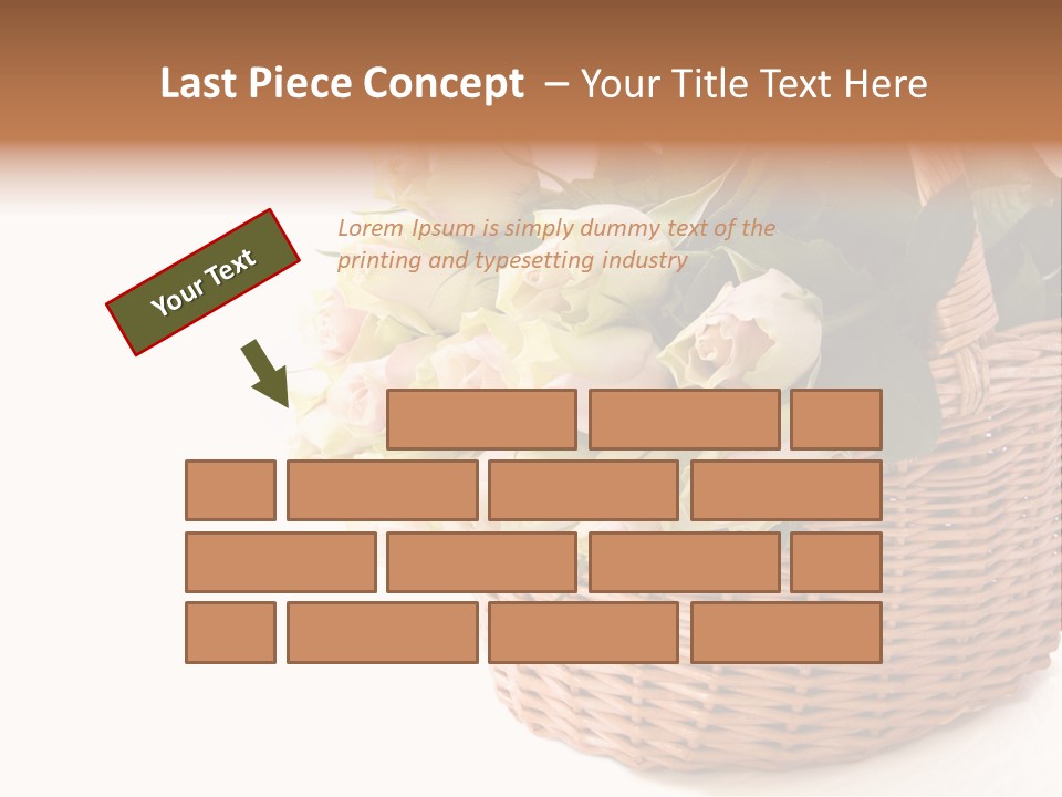 Background Flower Card PowerPoint Template