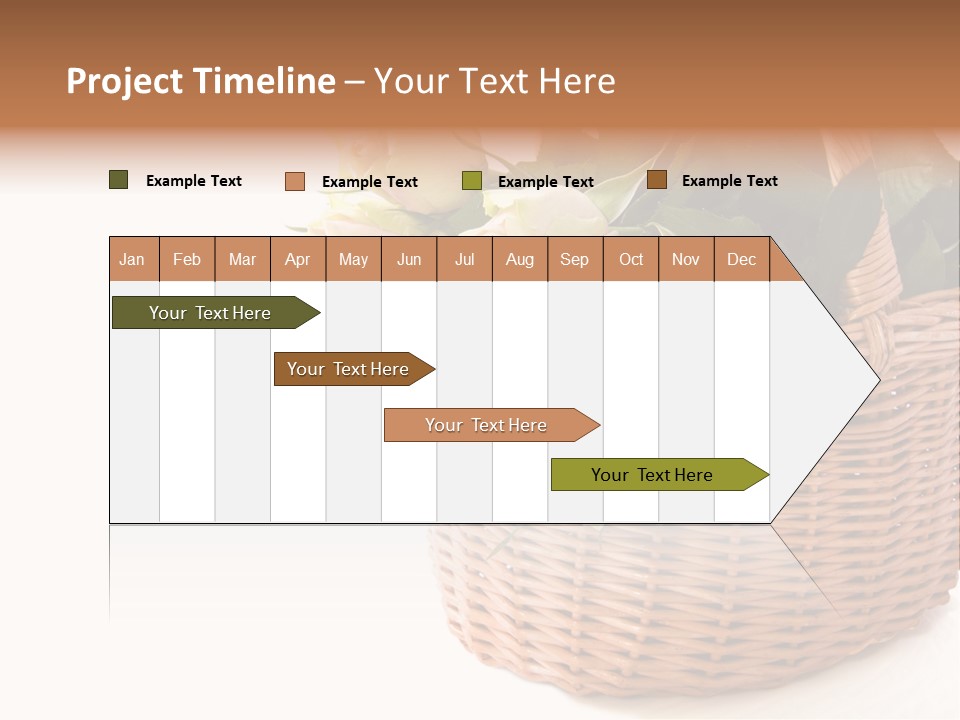 Background Flower Card PowerPoint Template