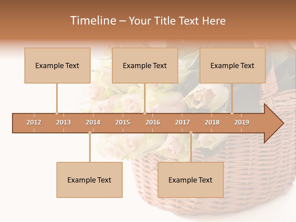 Background Flower Card PowerPoint Template