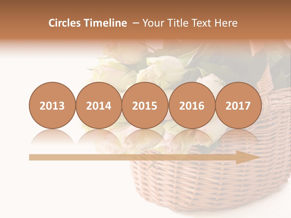 Background Flower Card PowerPoint Template