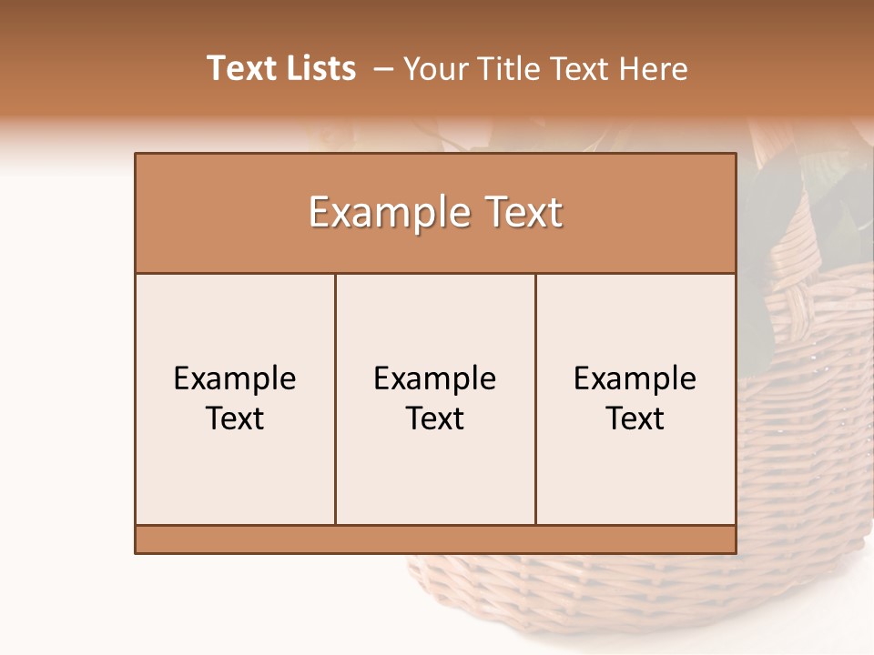 Background Flower Card PowerPoint Template