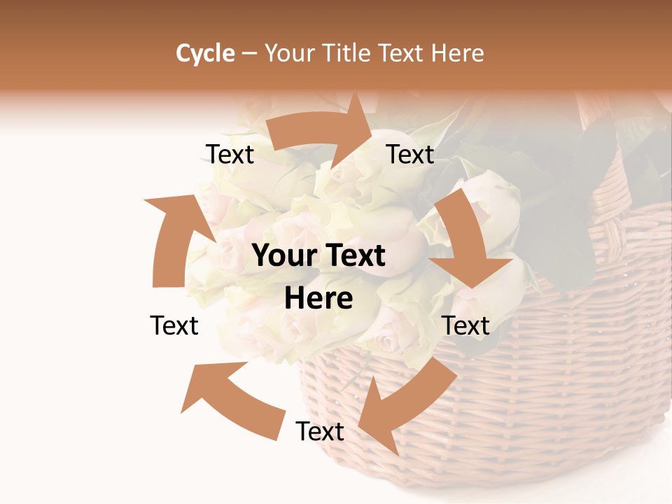 Background Flower Card PowerPoint Template