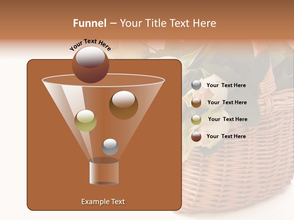 Background Flower Card PowerPoint Template