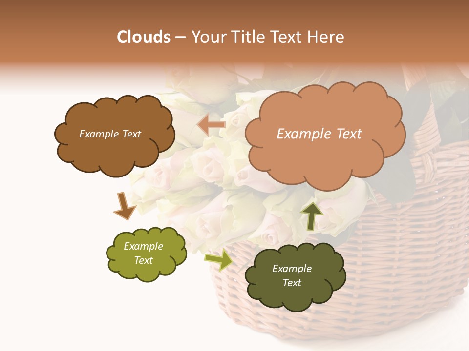 Background Flower Card PowerPoint Template