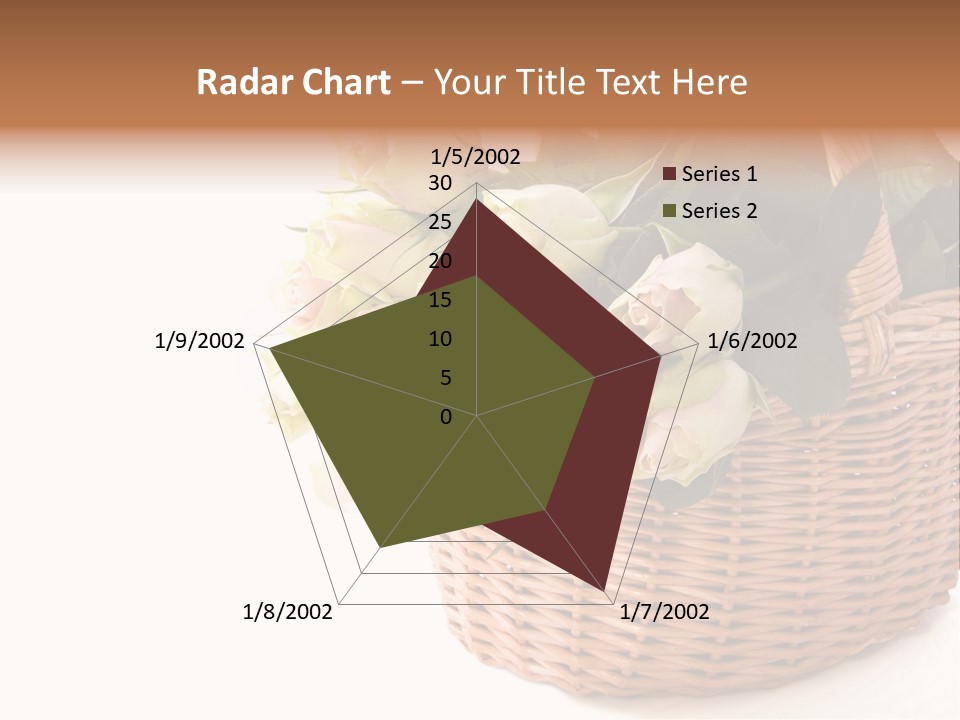 Background Flower Card PowerPoint Template